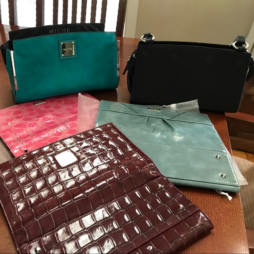 Miche purse, covers and handles