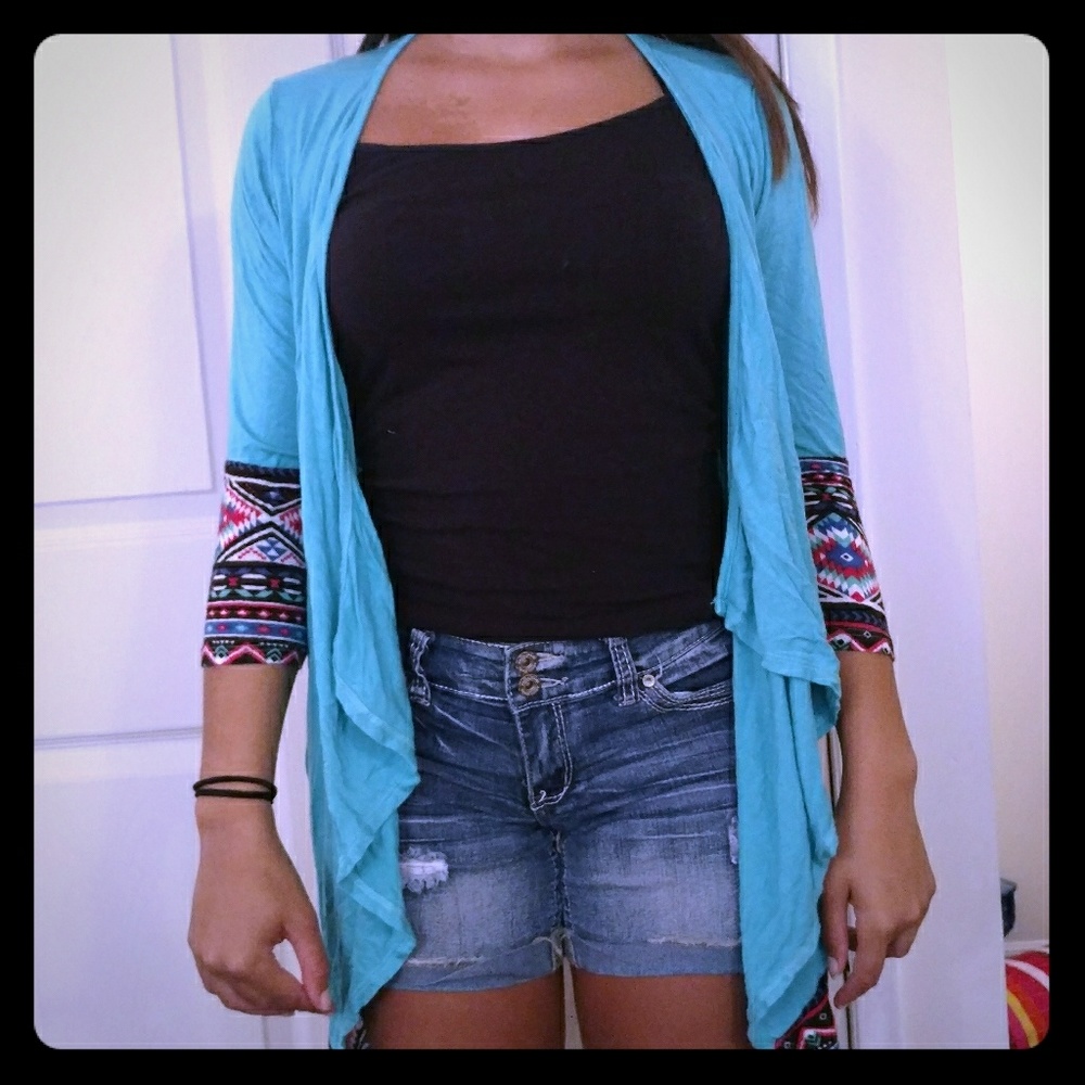 Mint cardigan