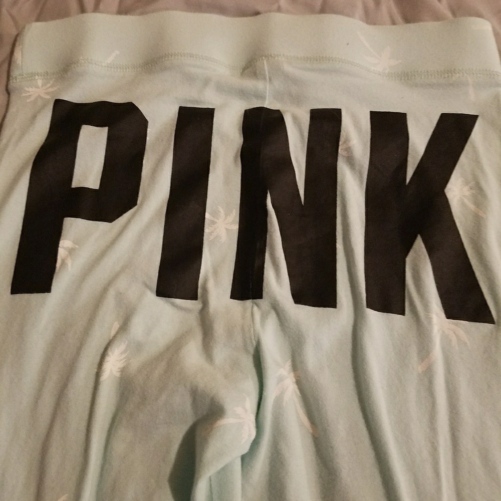 Victoria's Secret PINK Palm Tree Leggings XS