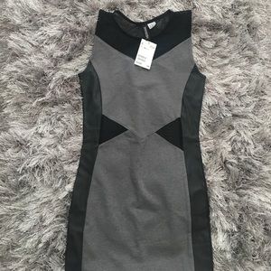 Black and Grey Dress
