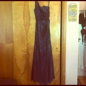 Navy Blue formal dress