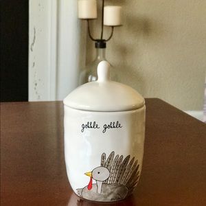 Rae Dunn Thanksgiving Dish w/ lid