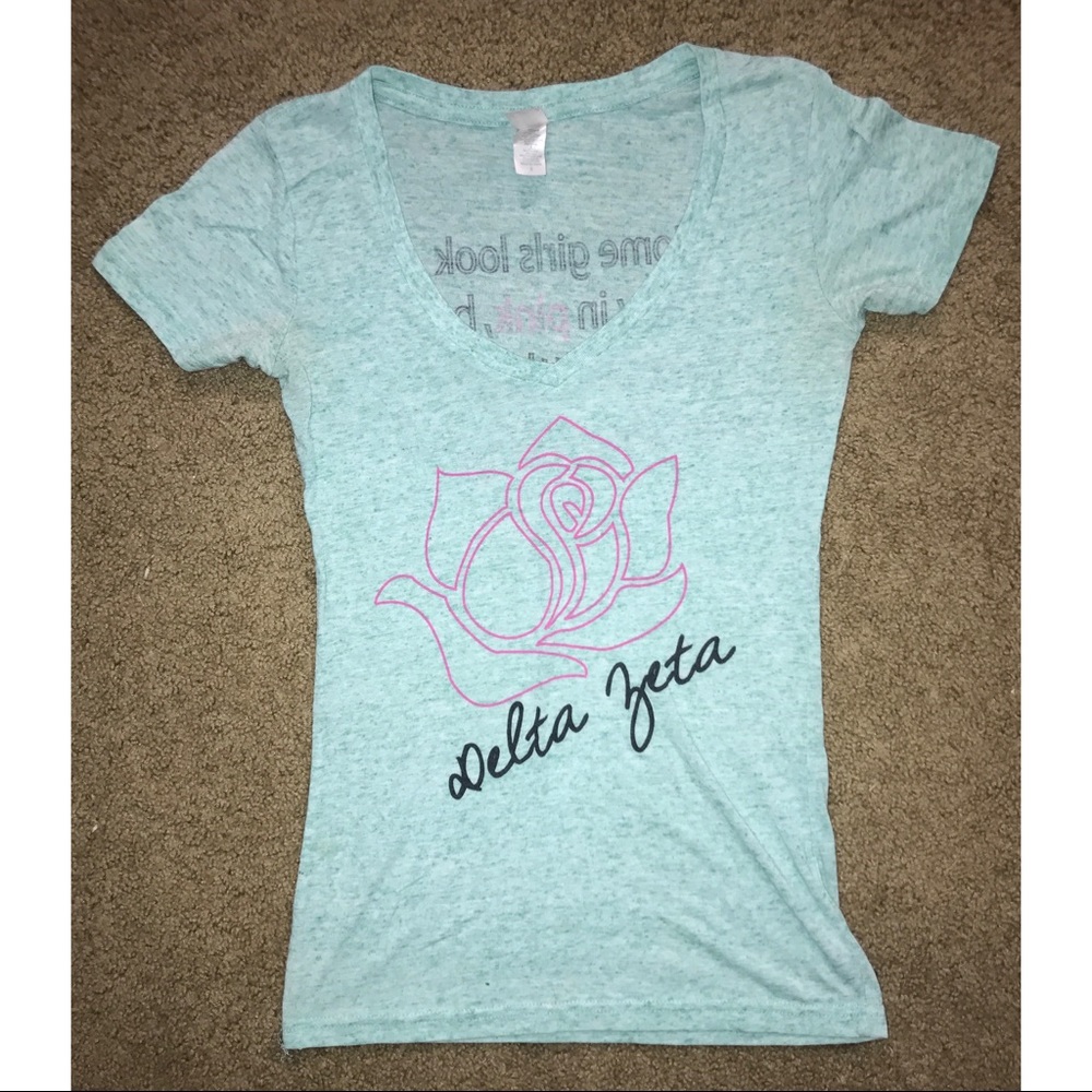 DELTA ZETA FITTED TEE