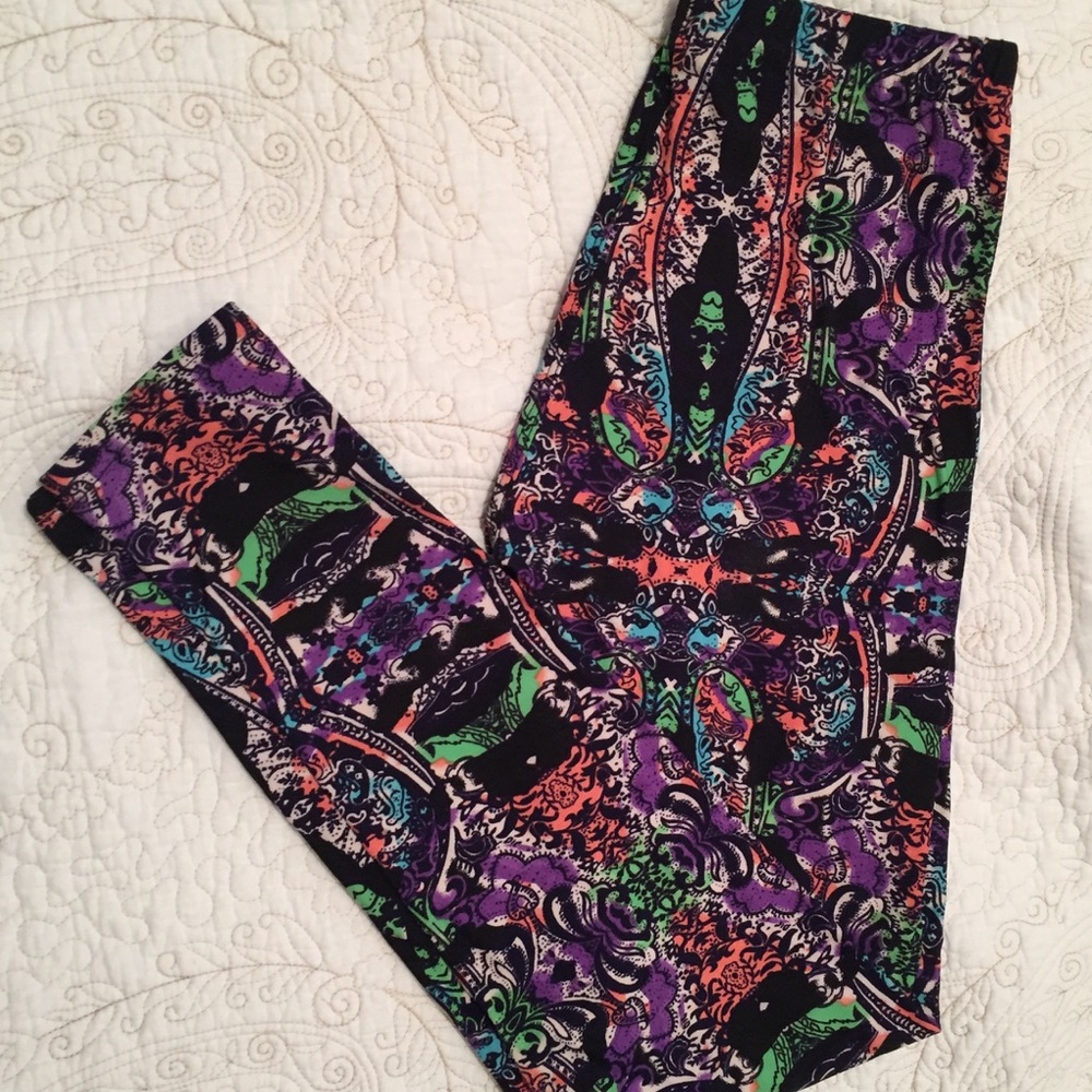 Agnes and Dora Multi-Color Leggings