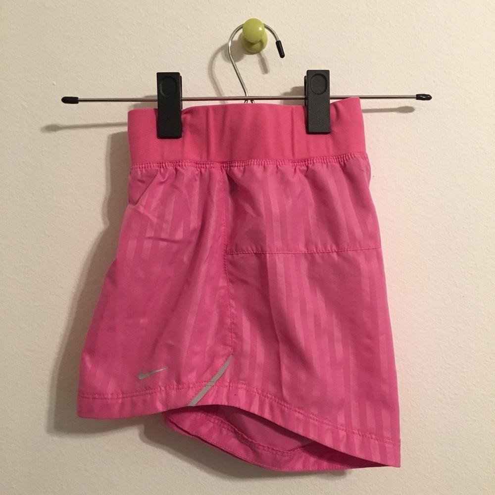 Pink Nike Dri Fit Shorts