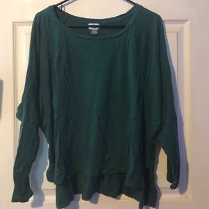 Old Navy High-Low Slub Shirt