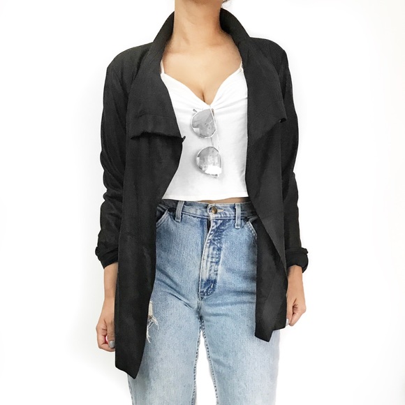 Vera Wang Lavender Label Sweaters - Vera wang lavender label leather cardigan
