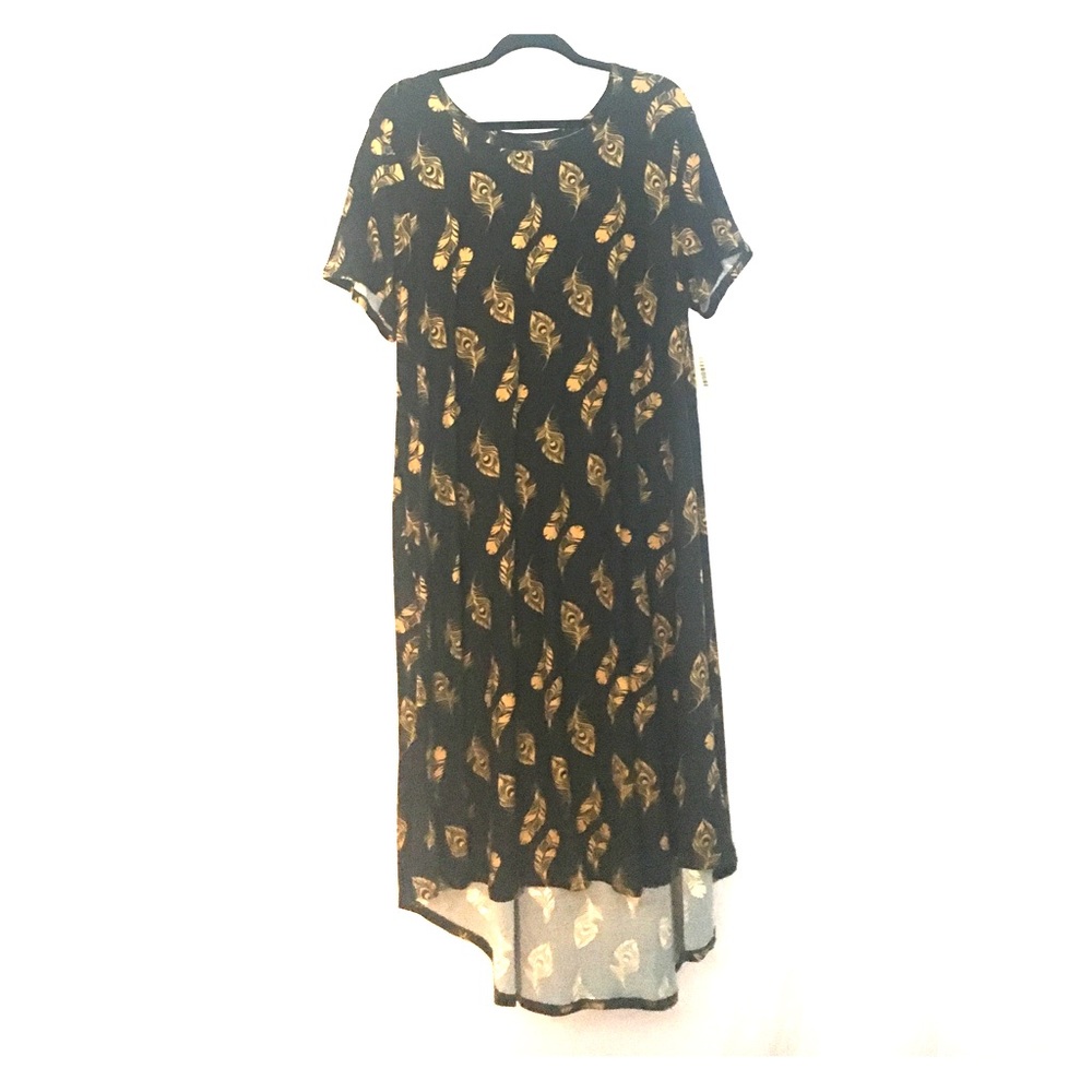 NWT Lularoe Carly dress-3xl UNICORN PRINT!