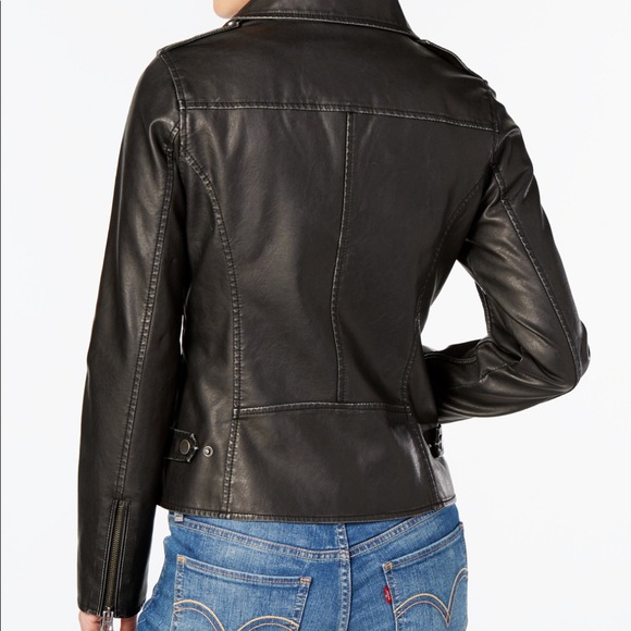 Lucky brand vegan leather motorcycle jacket - Picture 7 of 7