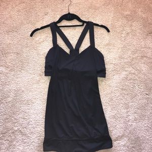 Black lulu tank