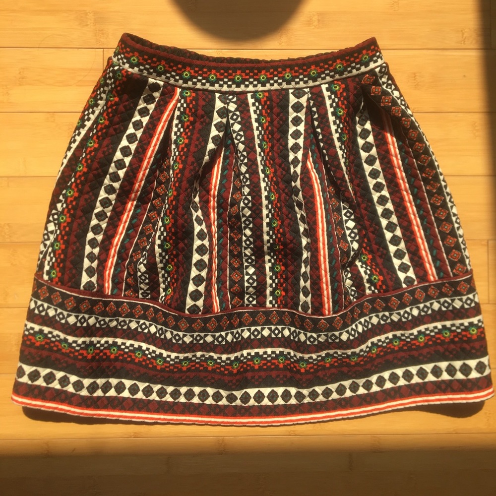 TRIBAL PRINT SKIRT