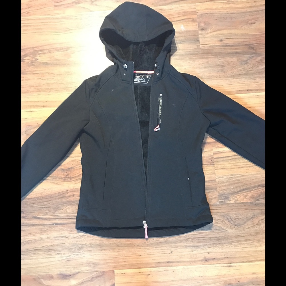 ZeroXPosur Black Ski/Snowboarding/Winter Jacket