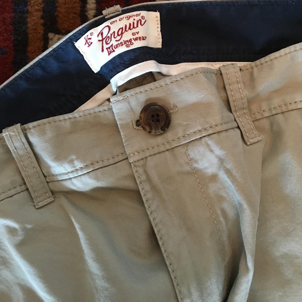 Penguin men's light gray pants