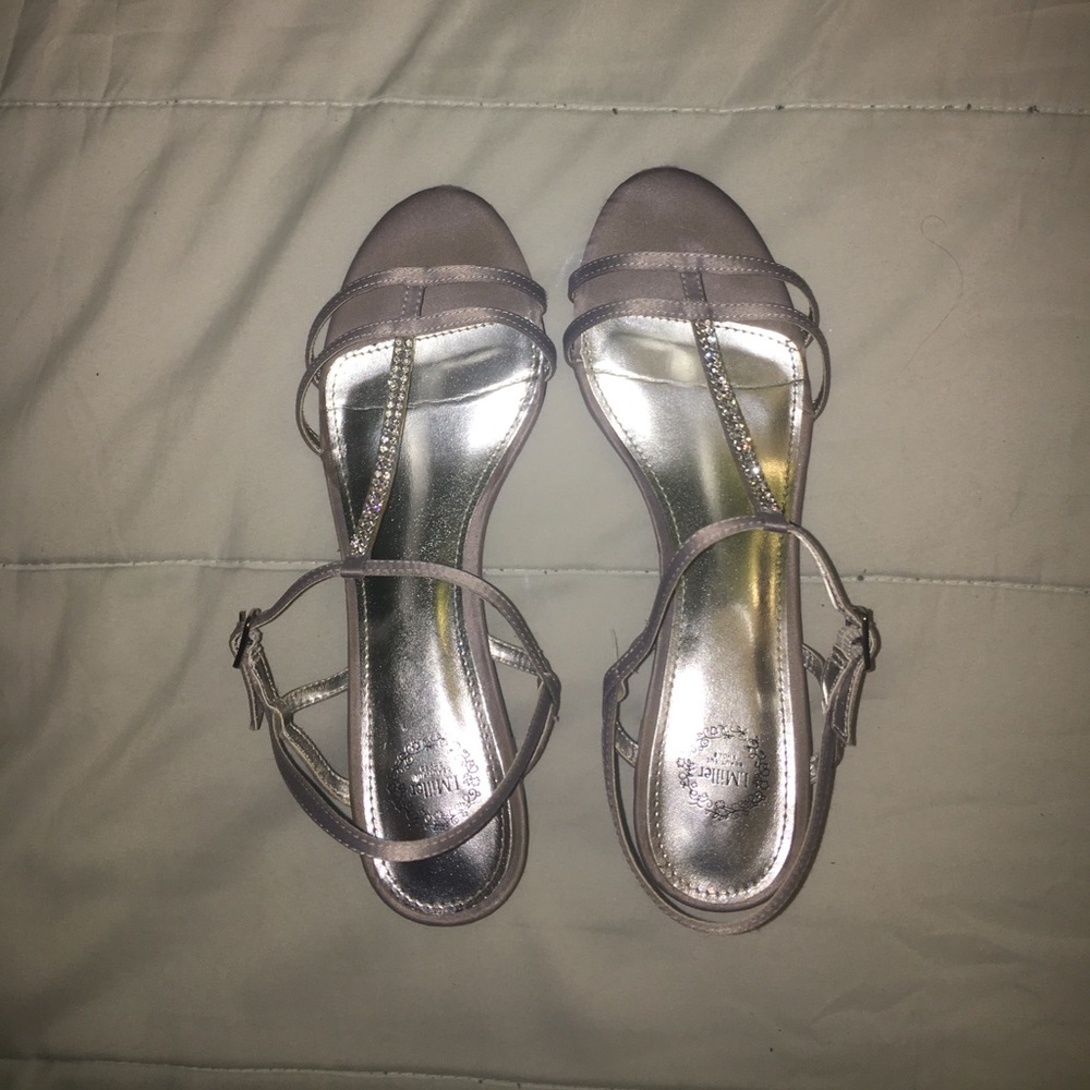 Silver Little Heels