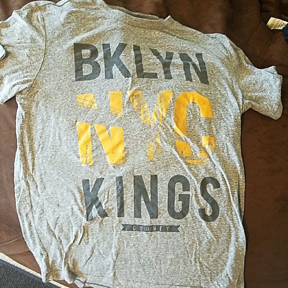Gold Brooklyn Aeropostale tee