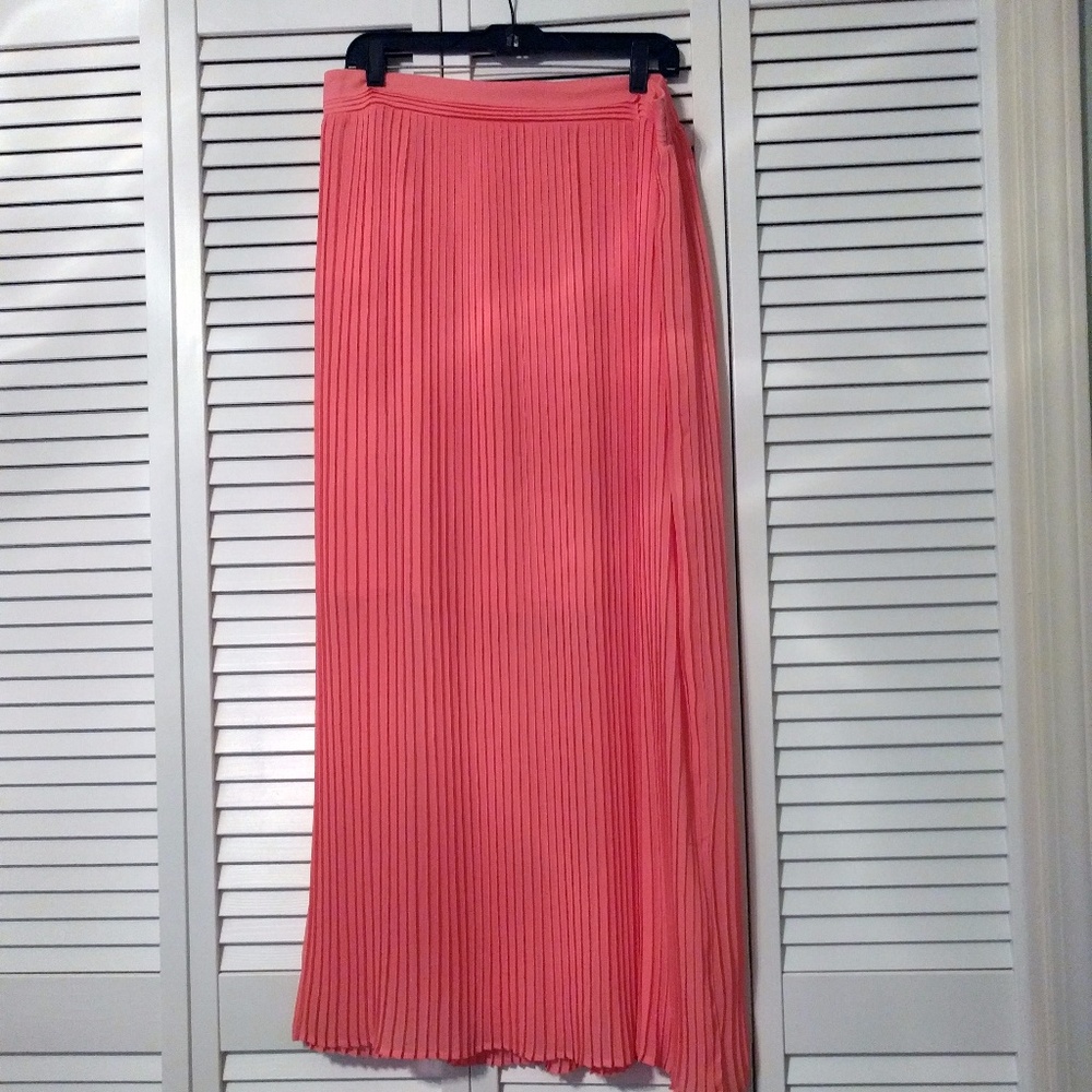 NWOT - WHBM Coral Maxi Skirt