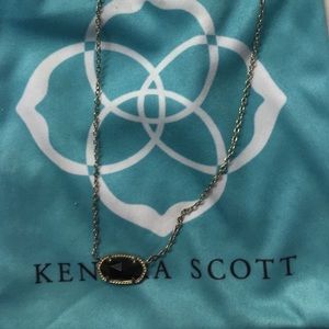 Kendra Scott Elisa Black Necklace