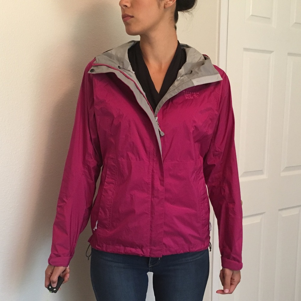 Mountain Hard wear rain coat🎥