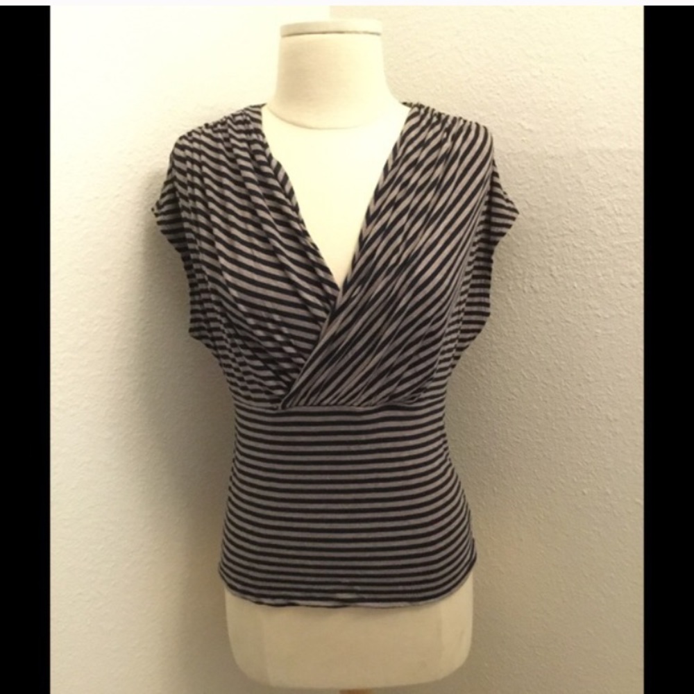 Anthropologie Postcard stripes top