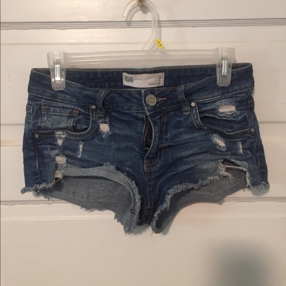 SOLD - Denim cutoff shorts