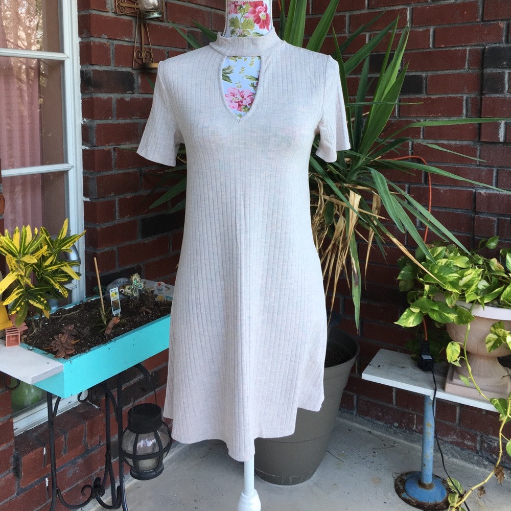 One ❤️Clothing Ribbed Choker Dress