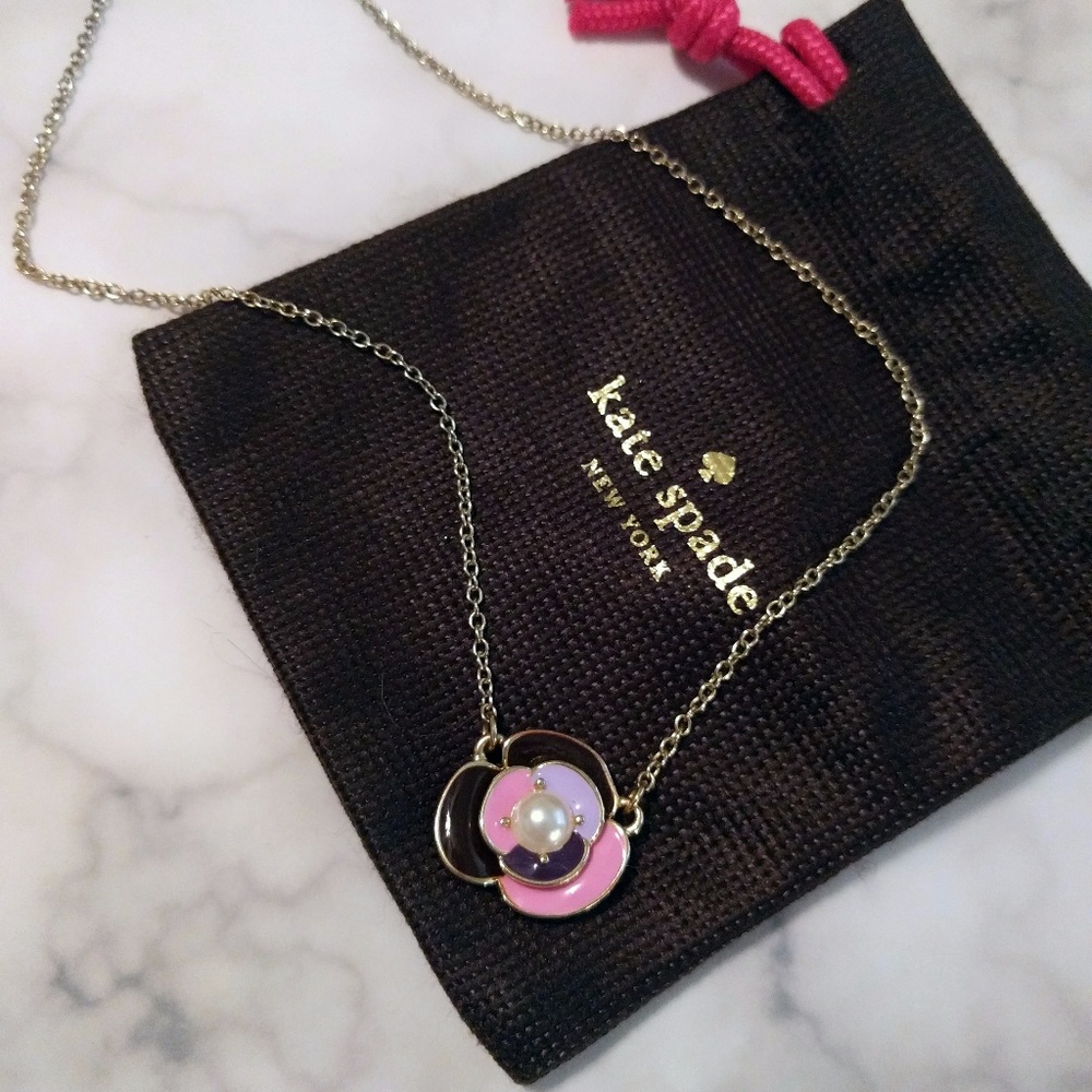 Kate Spade Pink Deco Blossom Pendant