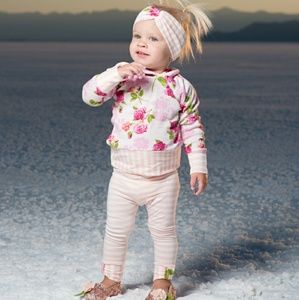 Matching baby girl set
