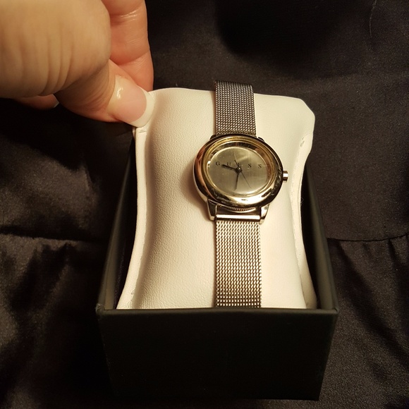 Guess stainless steel mesh band watch - Picture 2 of 5
