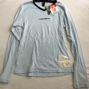 NWT kids Michigan shirt