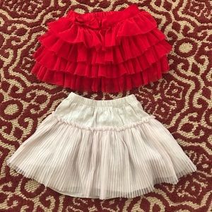 Set of 2 Toddler skirts