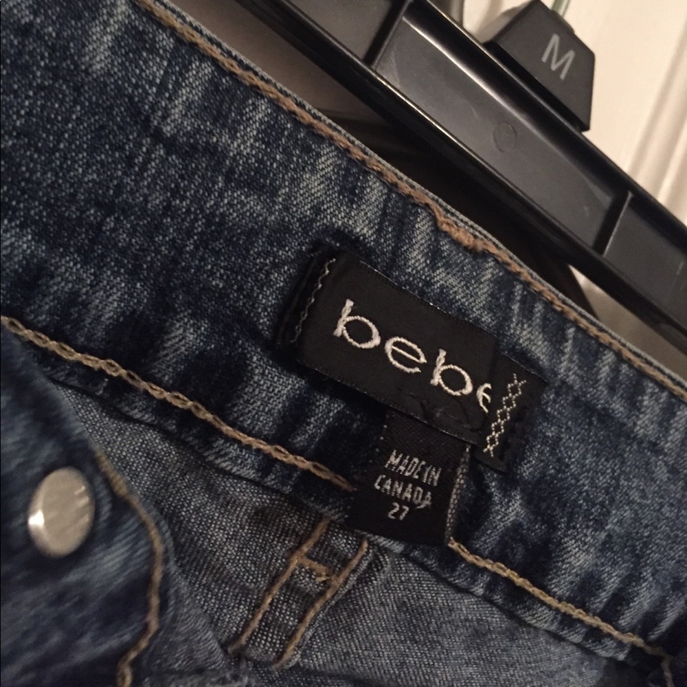 bebe size 27 great condition jeans !