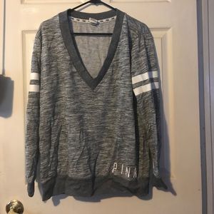 VS PINK Deep V Sweatshirt