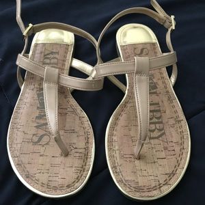 Sam and Libby nude sandals!