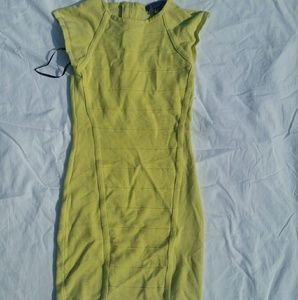 Yellow Bodycon Dress