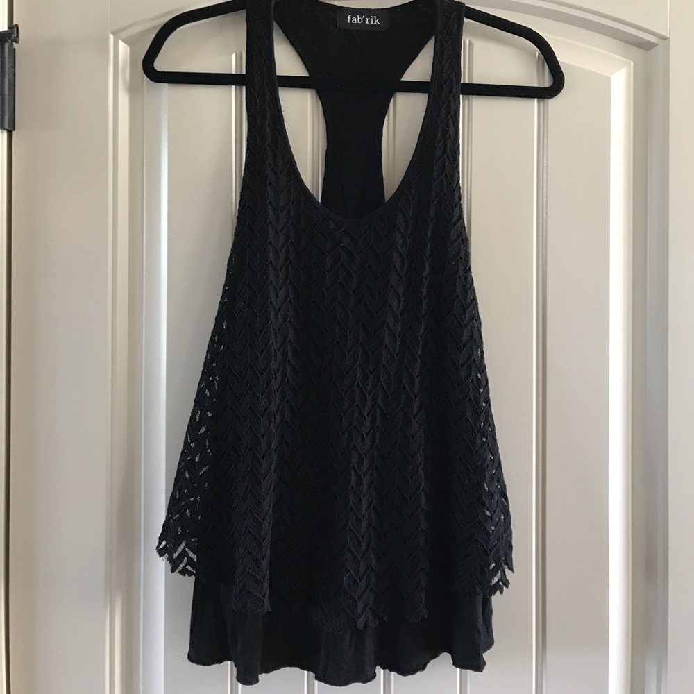 Black Halter Top