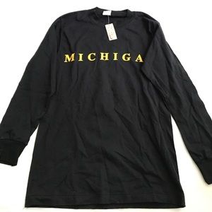 NWT kids Michigan shirt
