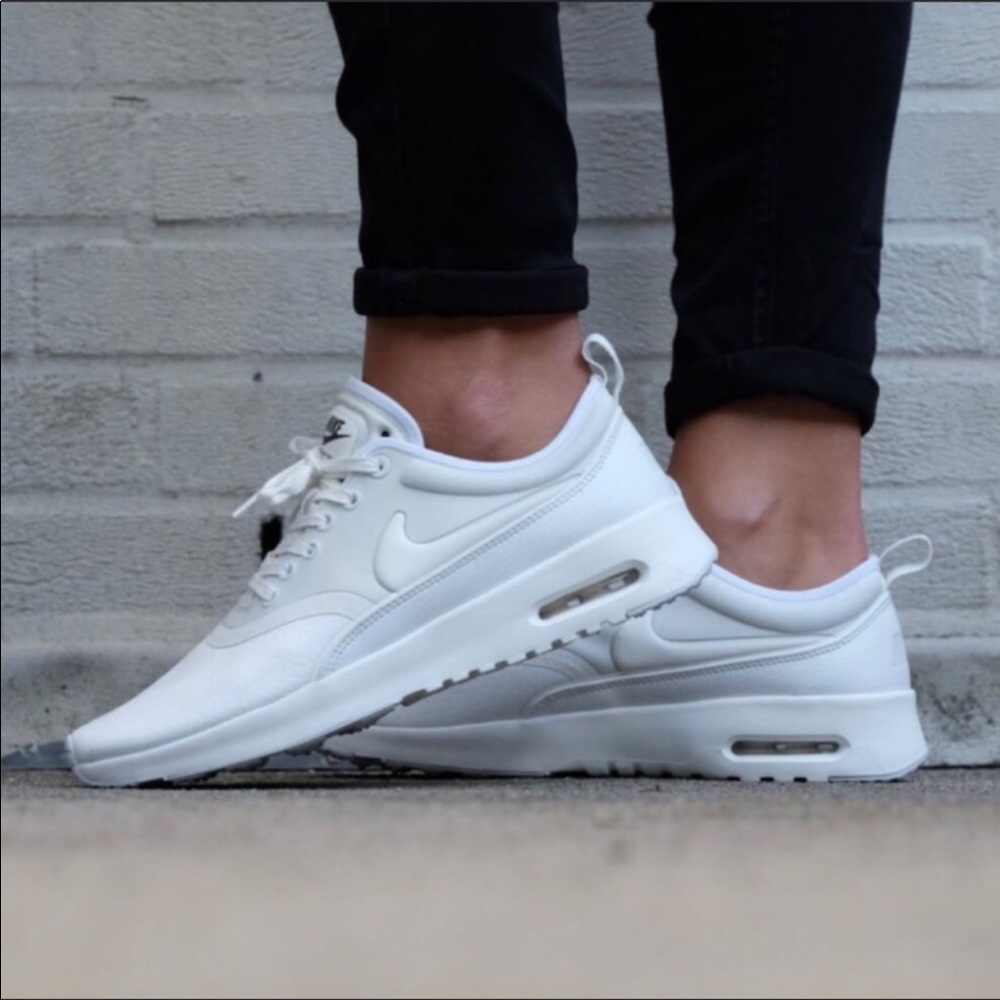 Nike white shoes