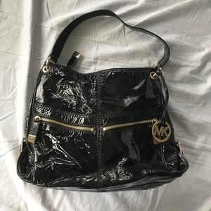 ✨MAKE AN OFFER✨Patent Leather MK Shoulder Bag