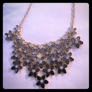 Kate spade ny floral statement necklace