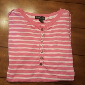 SIZE LARGE LAUREN JEANS CO. TOP