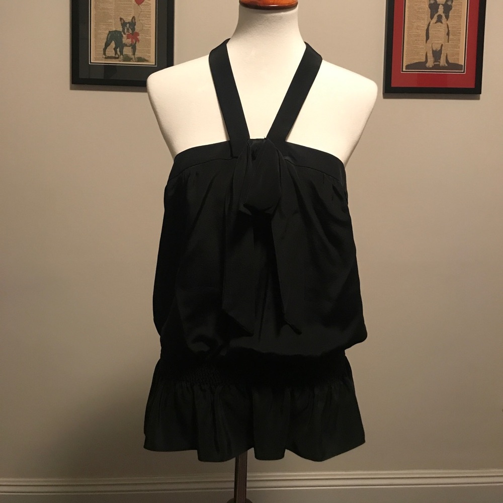 Flirty black Nanette Lepore top