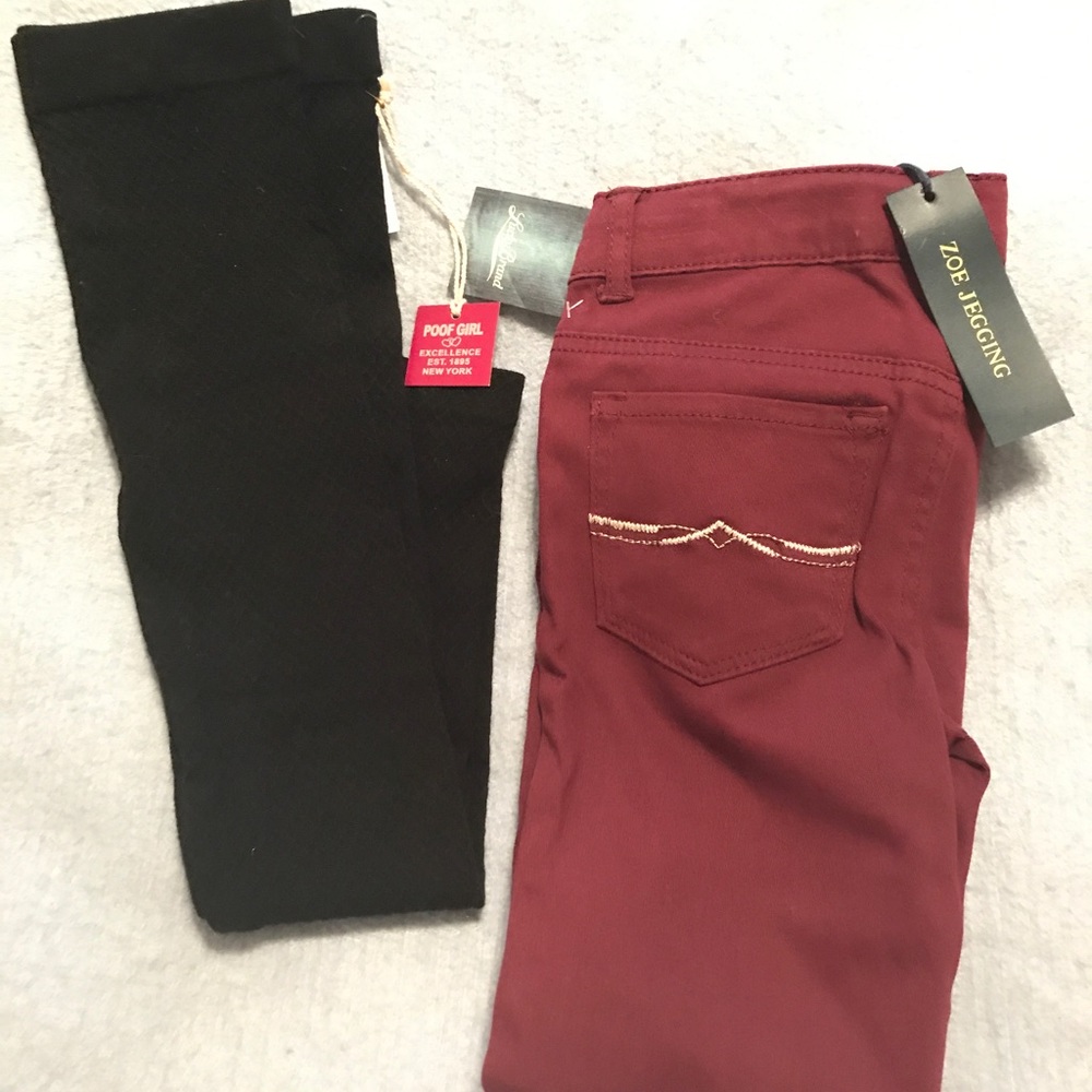 Lovely girls size 6 Zoe Lucky Brand Jeggings NWT