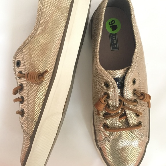 BRAND NEW Gold Serry Top Sider Sea cost - Picture 4 of 6