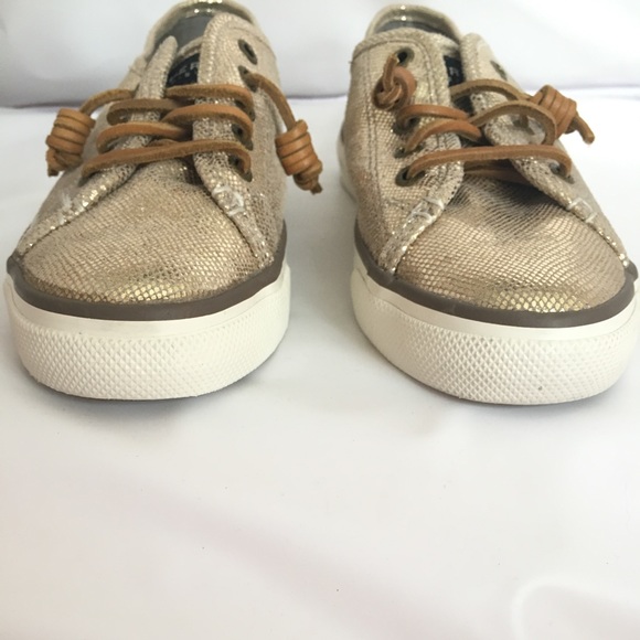 BRAND NEW Gold Serry Top Sider Sea cost - Picture 6 of 6