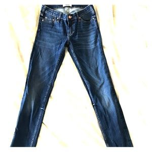 Acne skinny jeans, 28 waist and 34 inseam