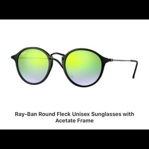 Rayban round sunglasses. Unisex.