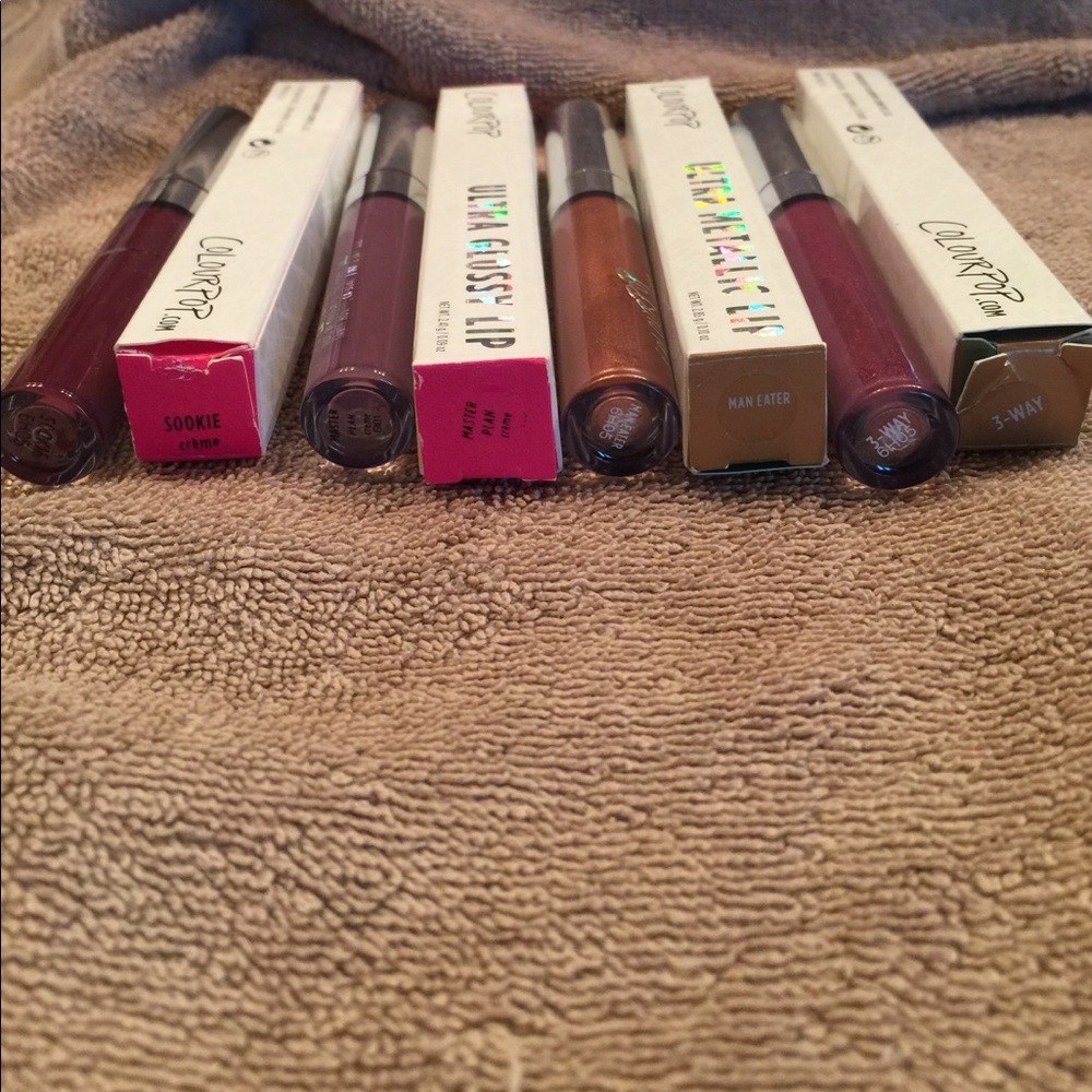 Set of 4 Color Pop liquid lip color