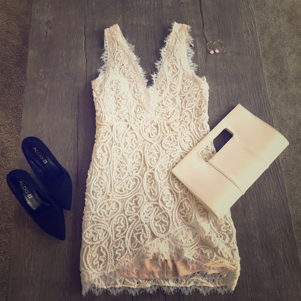 A peach.  Dress from Denver boutique size m