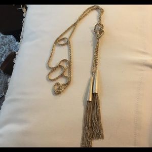 Kendra Scott Gold Lariat necklace