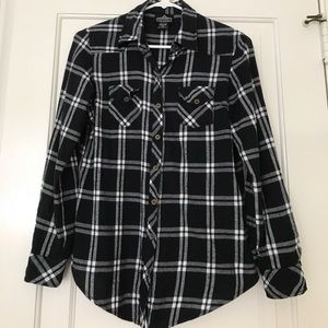 Black and White Flannel